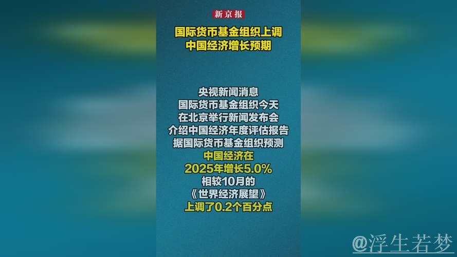 国际货币基金组织上调中国经济预期